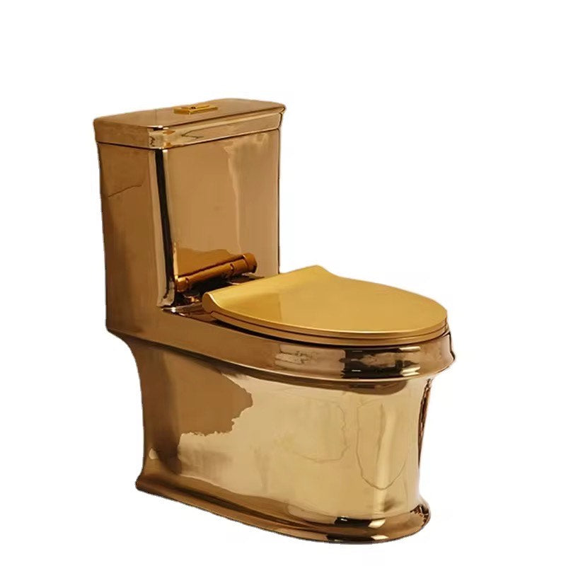 Luxury Modern Bathroom Golden Toilet Seat