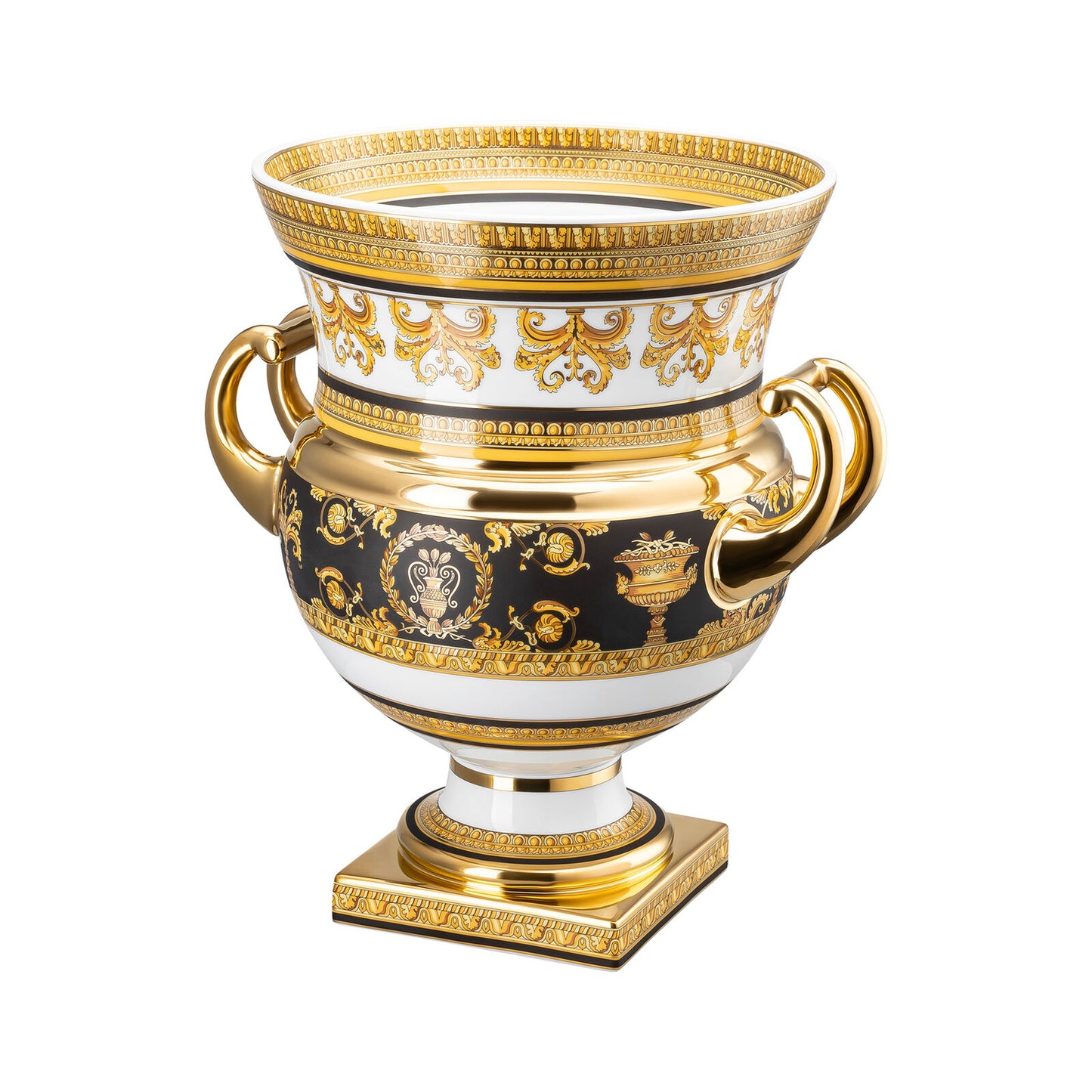 Versace Amphora I Love Baroque Vase On Foot 33CM