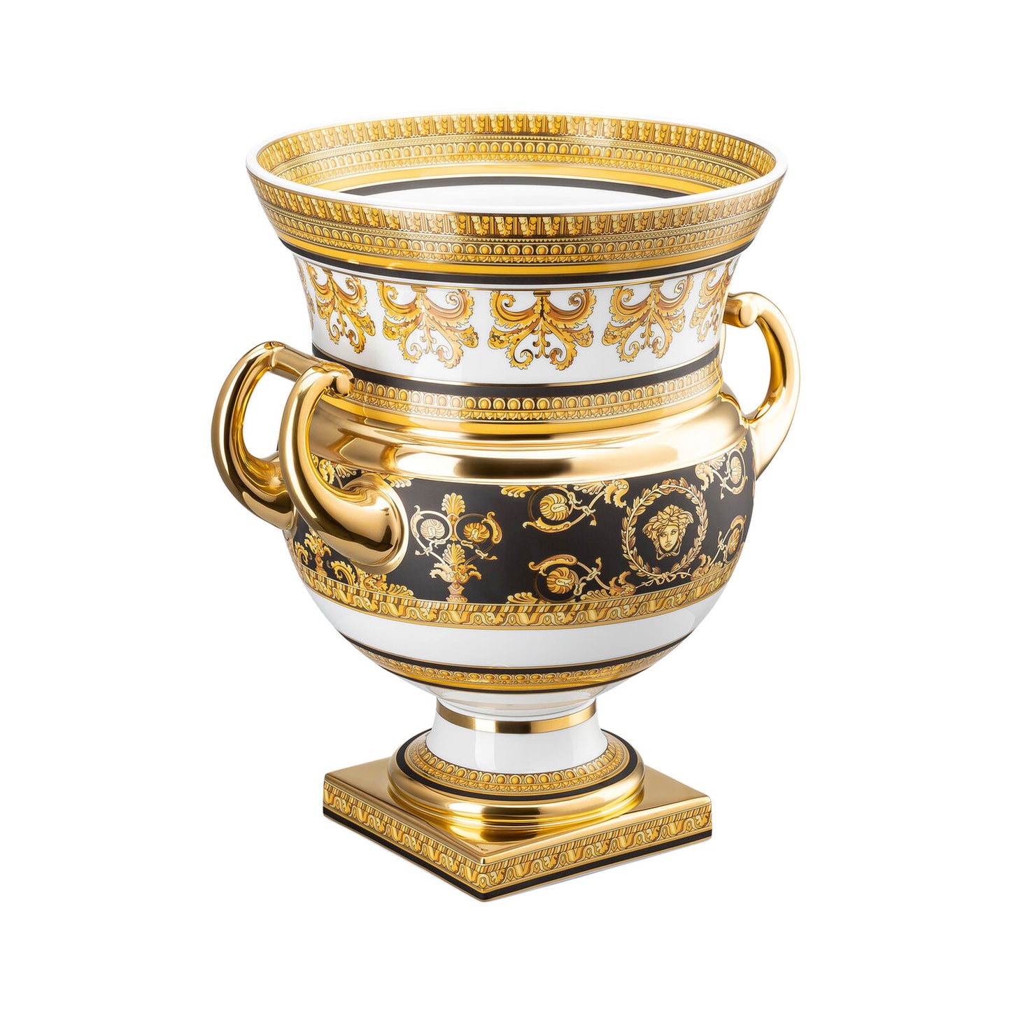 Versace Amphora I Love Baroque Vase On Foot 33CM