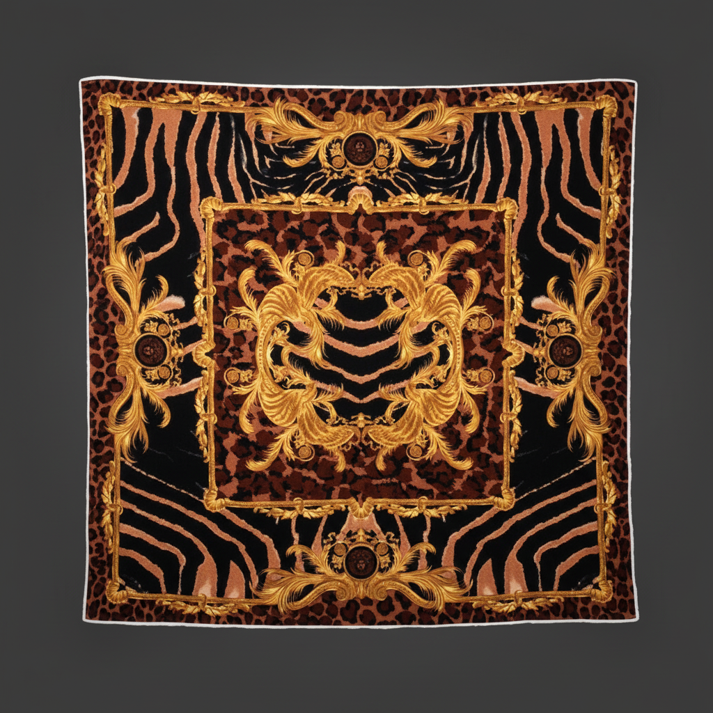 Versace Zahara Brown Fabric - Studio