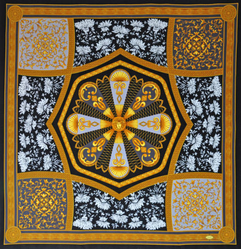 Multicolor VERSACE Pattern VENEZIA Print Fabric by the yard