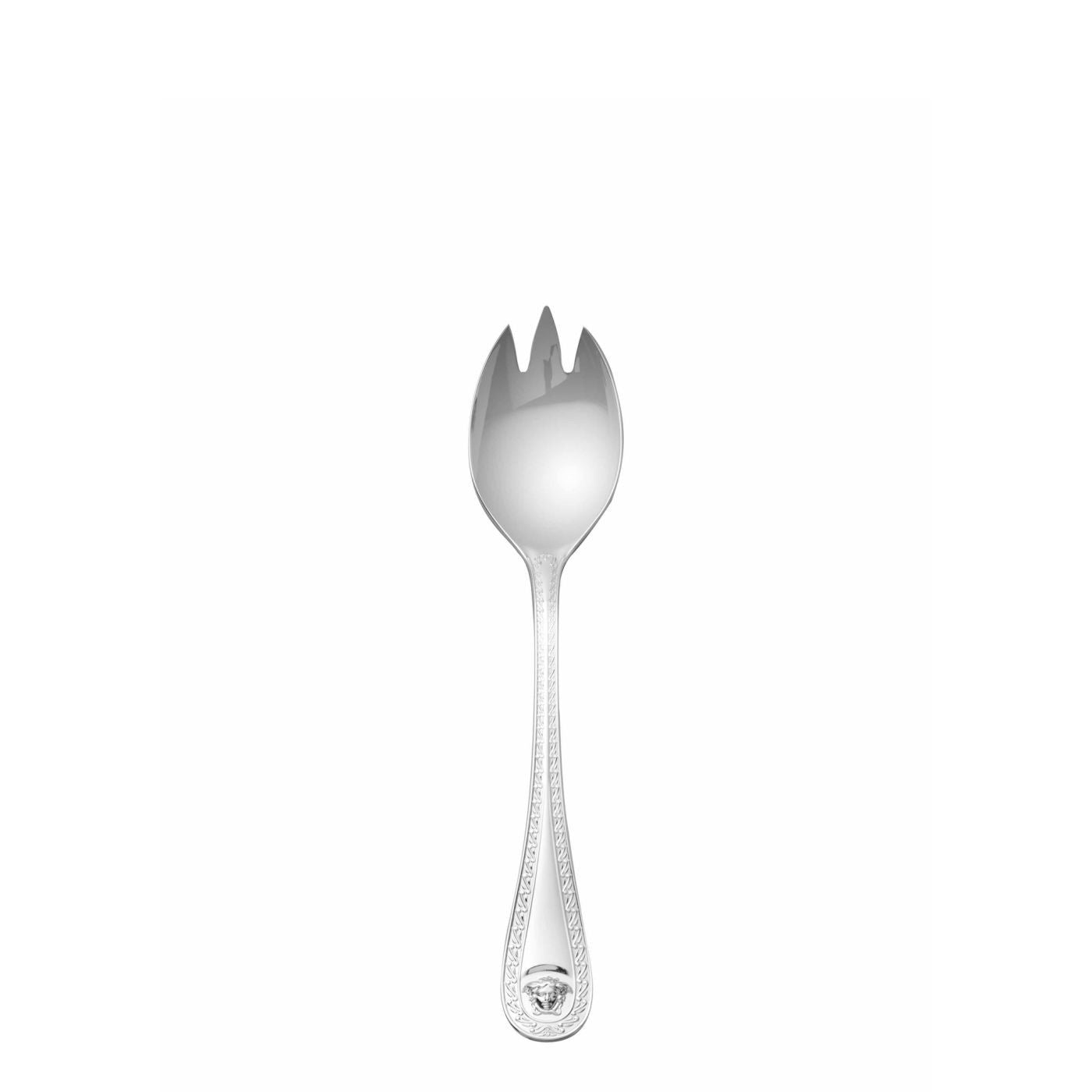 Versace Medusa Silver Salad Fork - Large