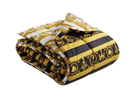 Versace Baroque & Robe Medusa Comforter King Size - Quilted - 280cm x 280cm