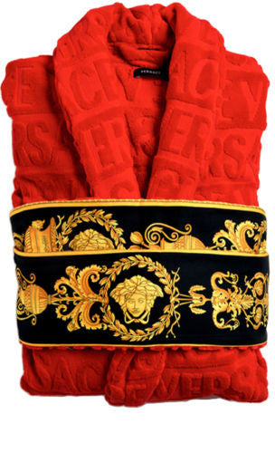 Polar Seminary sikkerhed Versace Baroque & Robe Medusa Red Bathrobe – Fine et Flair Furniture, Inc.