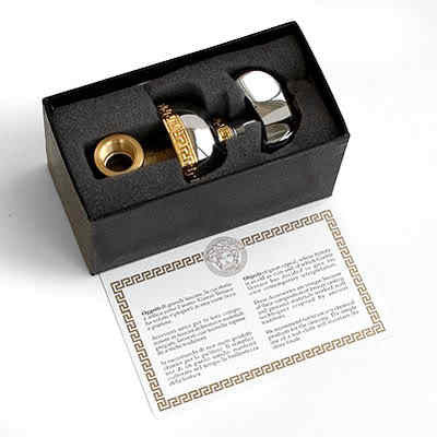 Versace Bathroom Shower Set Classic Gold & Chrome