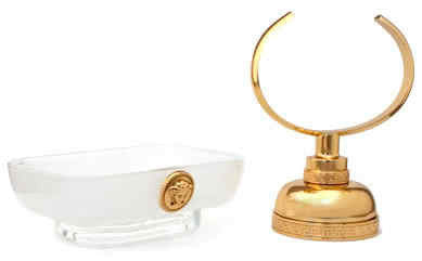 Versace Gold Wall Soap Holder