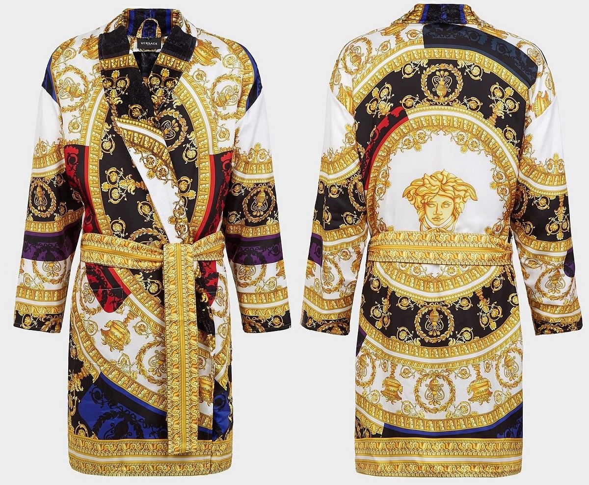 Versace I Love Baroque Luxury Bathrobe – Fine et Flair Furniture, Inc