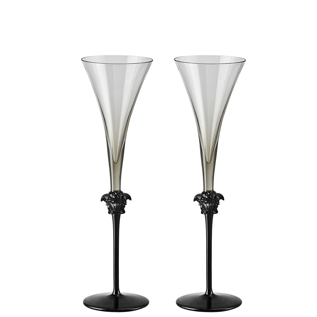 Versace Medusa Lumiere Haze Champagne Flute - Set Of 2