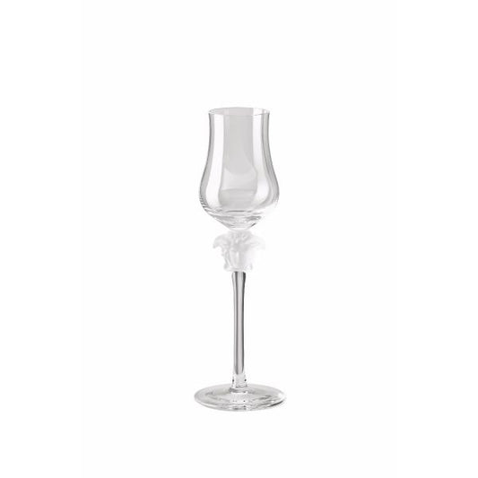 Versace Medusa Lumiere Crystal Grappa Glass