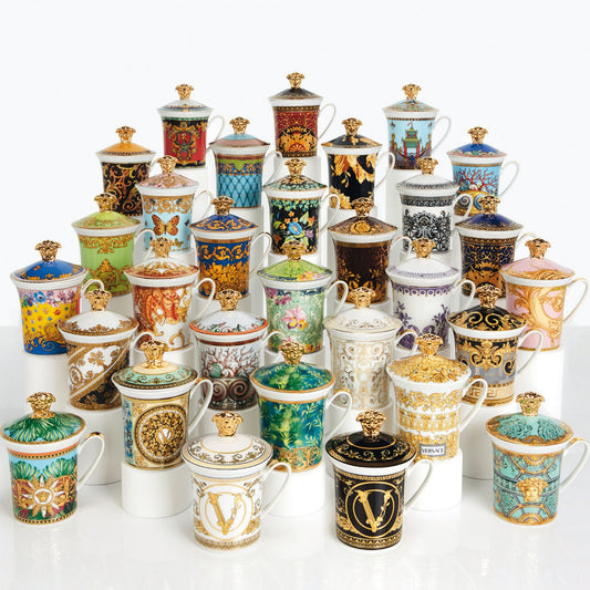 Versace 30 Years Mug Collection 24-Piece Set