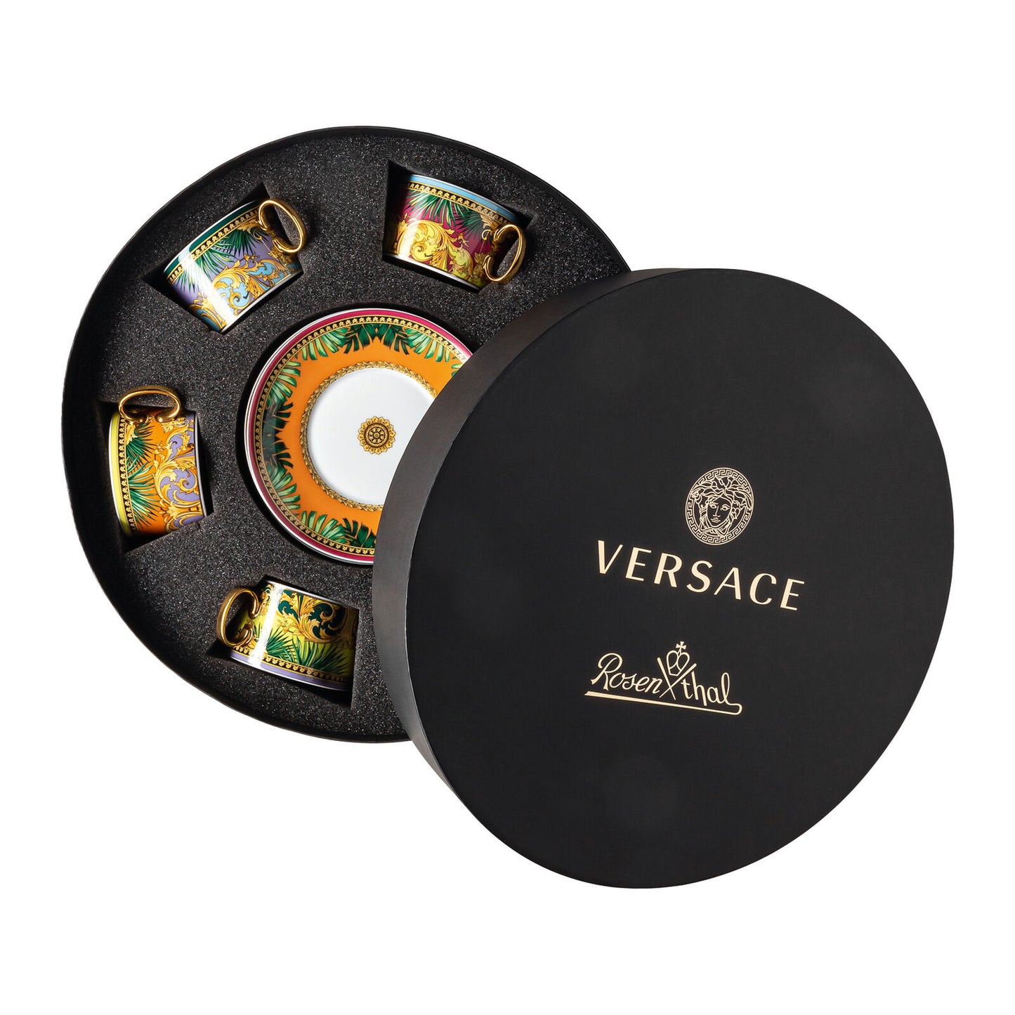 Versace Jungle Animalier Tea Cup & Saucer For 6