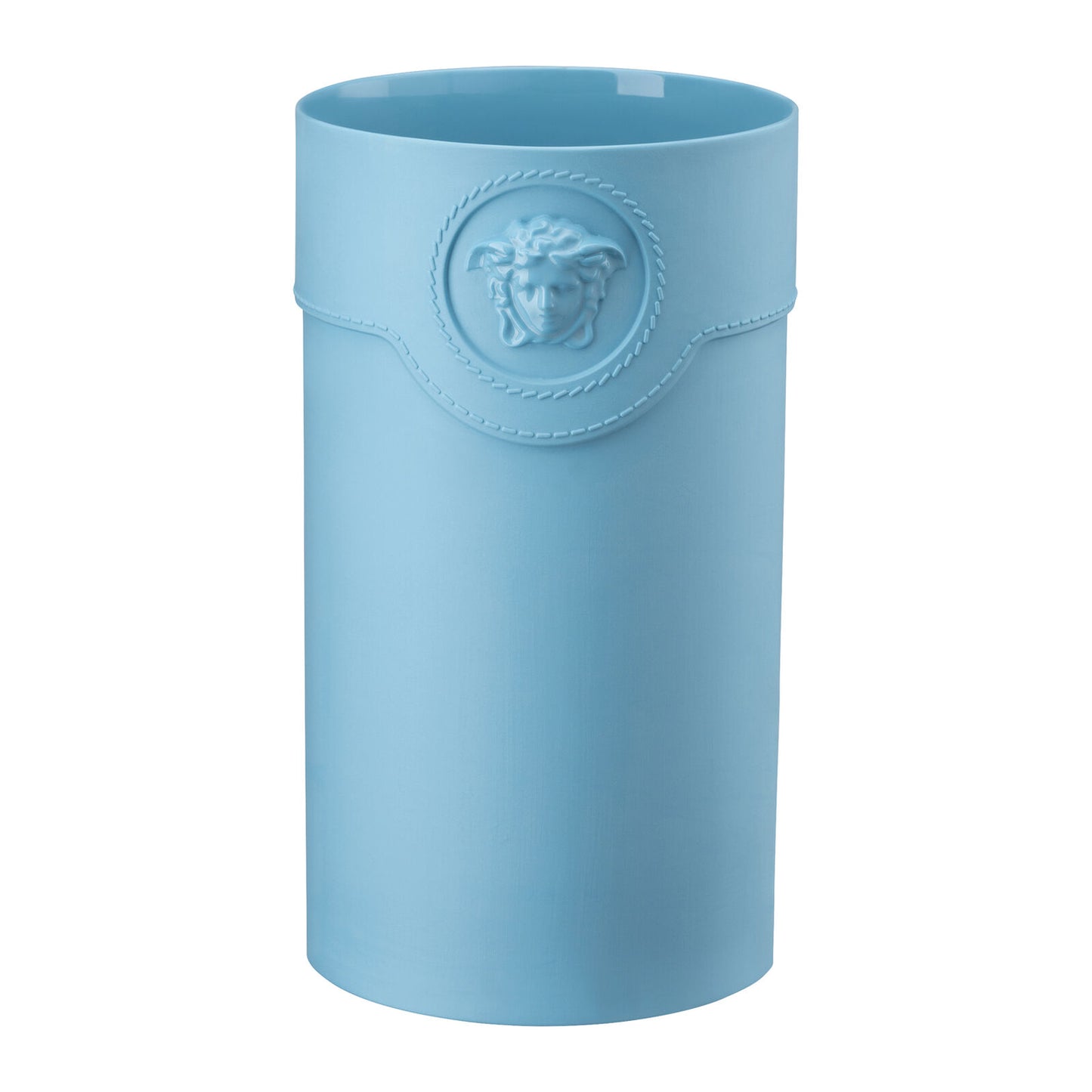 Versace La Medusa Blue Vase