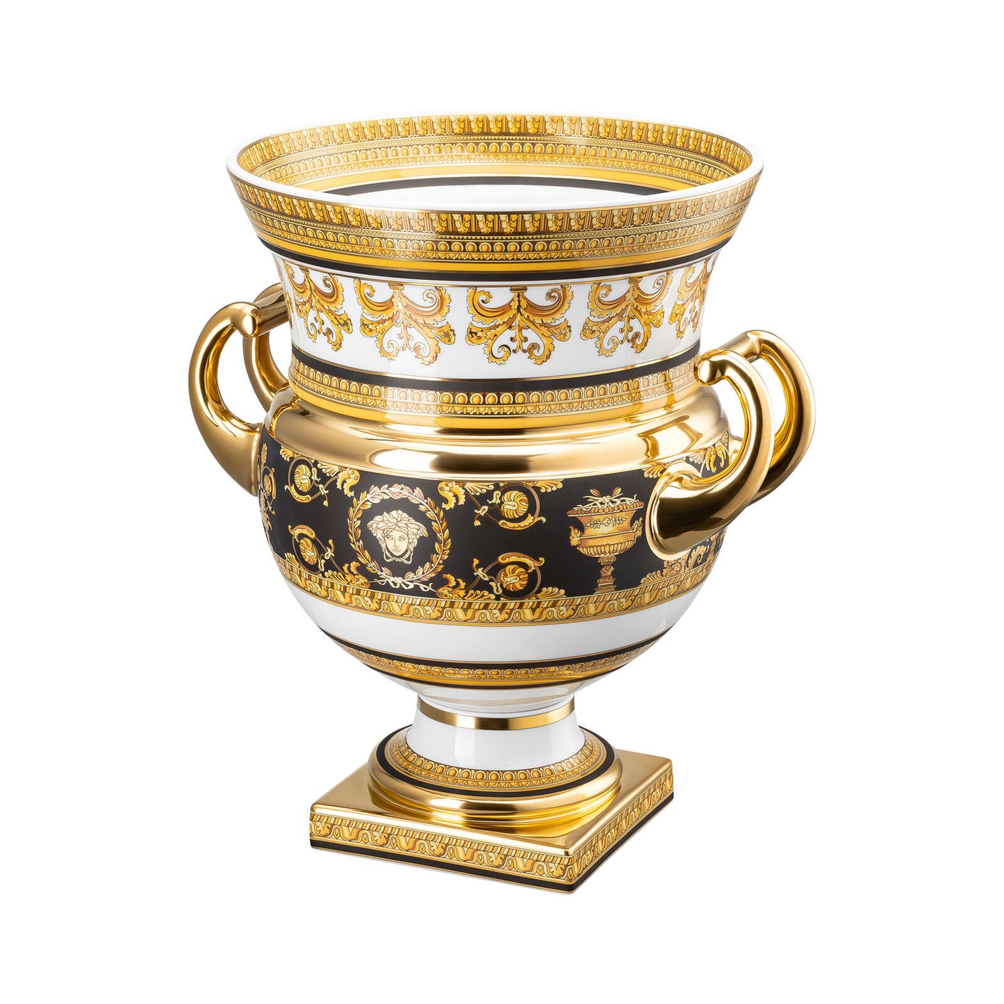 Versace Amphora I Love Baroque Vase On Foot 33CM