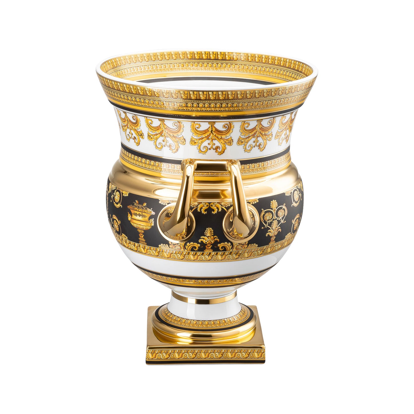 Versace Amphora I Love Baroque Vase On Foot 33CM