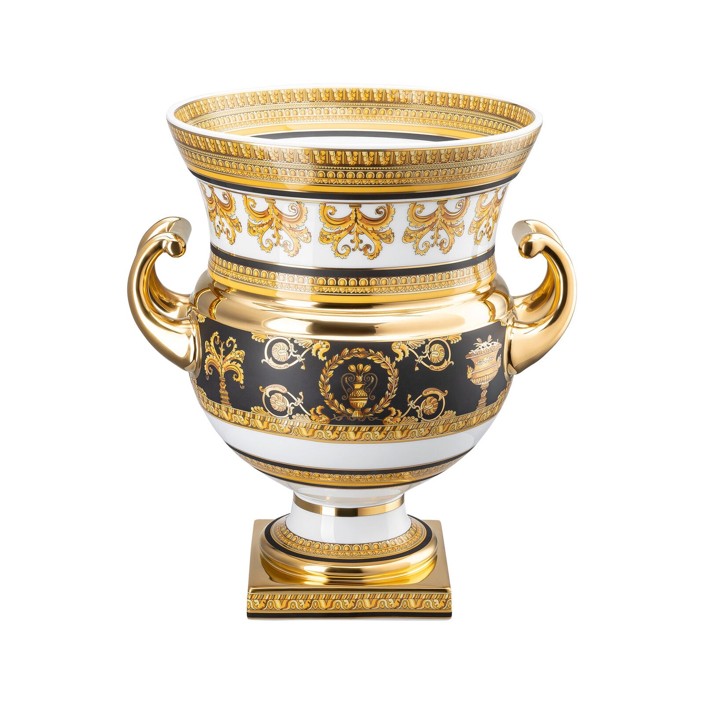 Versace Amphora I Love Baroque Vase On Foot 33CM
