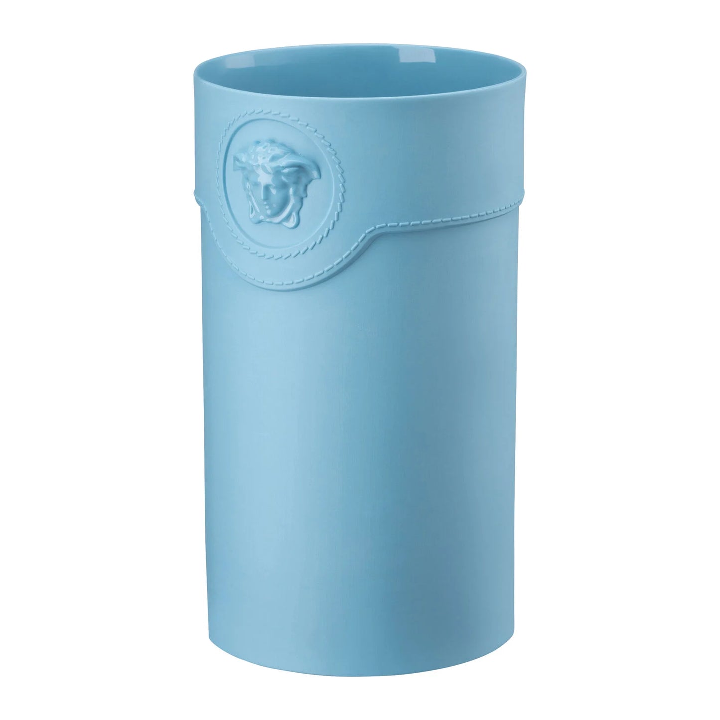 Versace La Medusa Blue Vase