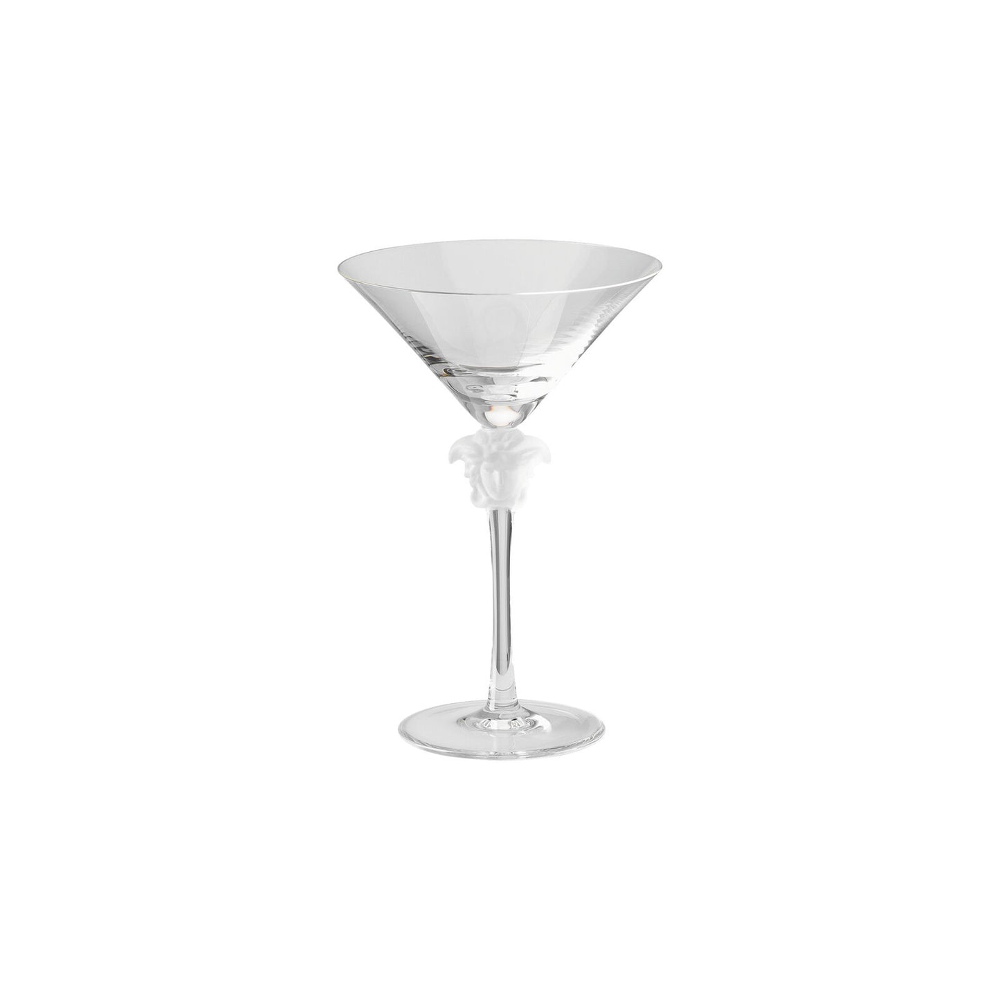 Versace Rosenthal Medusa Lumiere Crystal Cocktail Glass