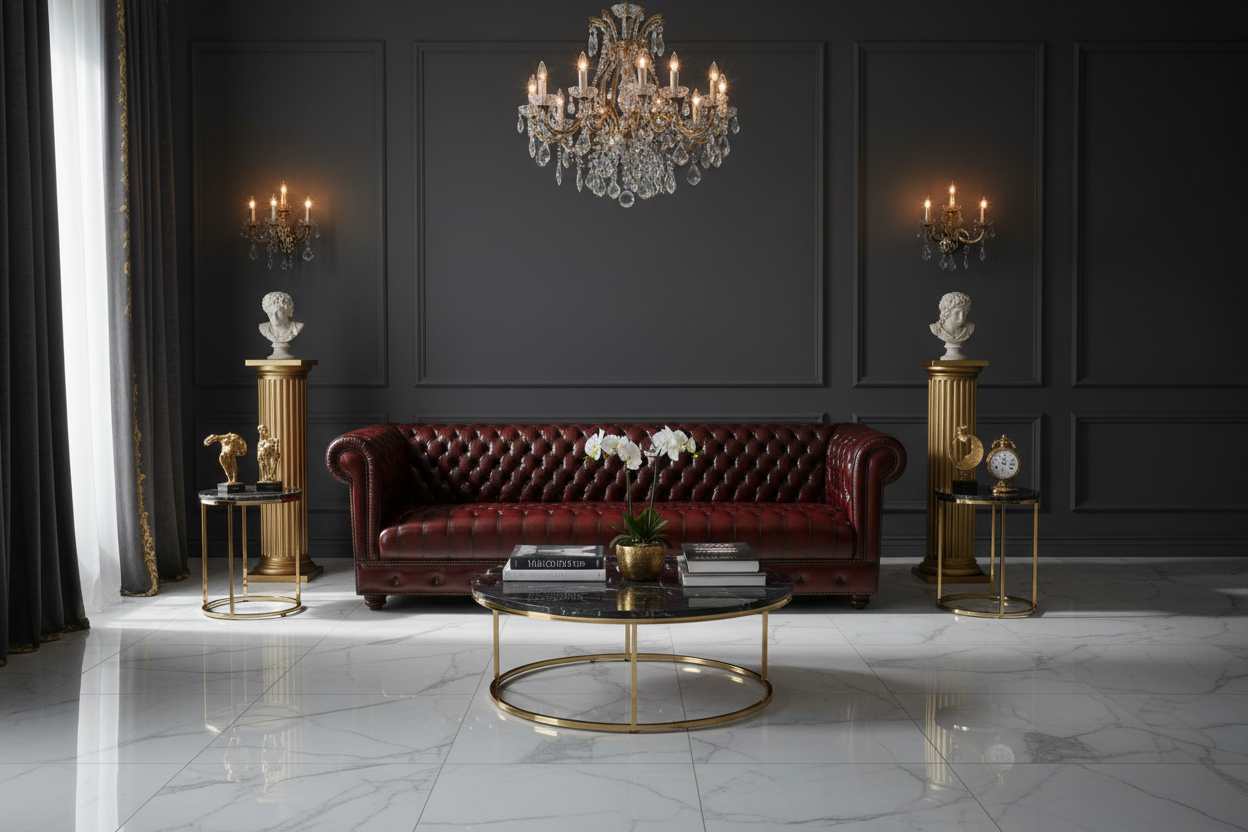 Diamond Button Chesterfield Lifestyle