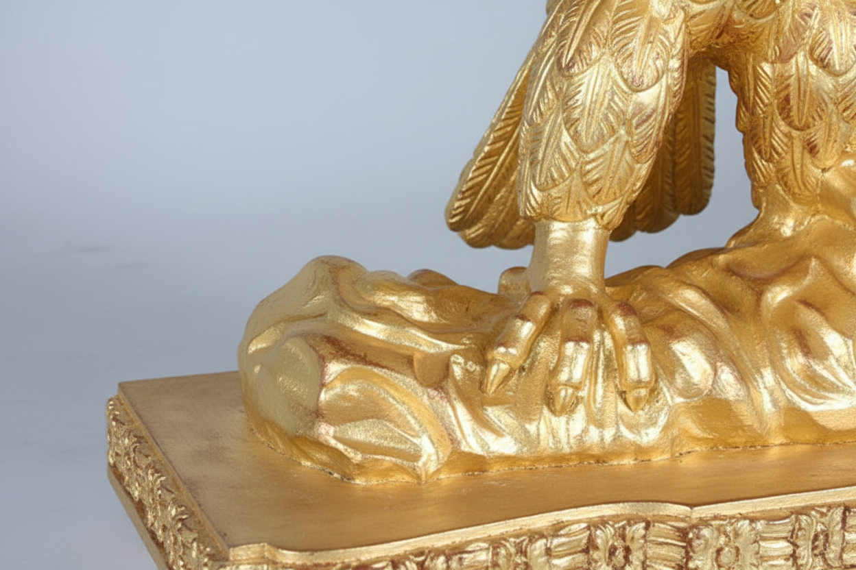 Luxury Gold Eagle Console Table — Eagle Talons & Base Detail