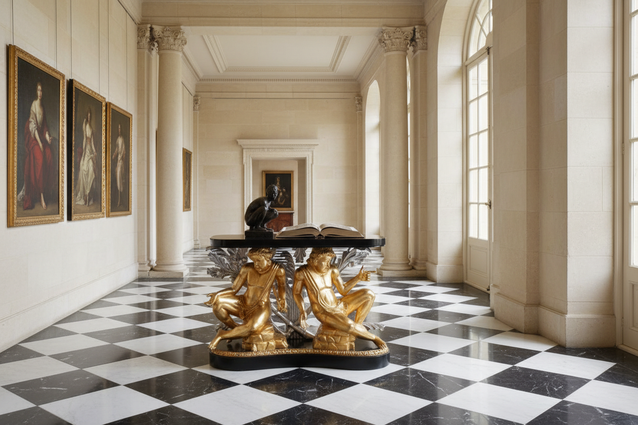 Russian Console – Gallery Hallway