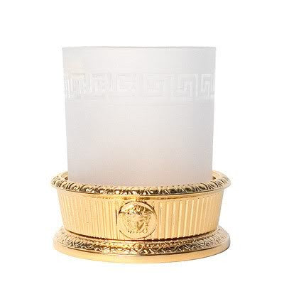 Versace Beaker Holder Gold - Toothbrush Holder