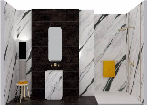 Versace Superbe Bathroom Accessory Set - Gold