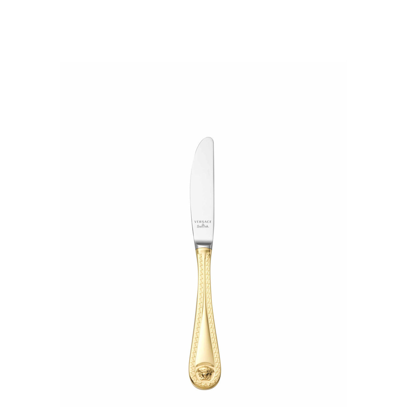 Versace Rosenthal Medusa Gold Dessert Knife