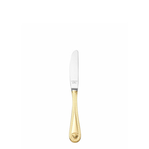 Versace Rosenthal Medusa Gold Dessert Knife
