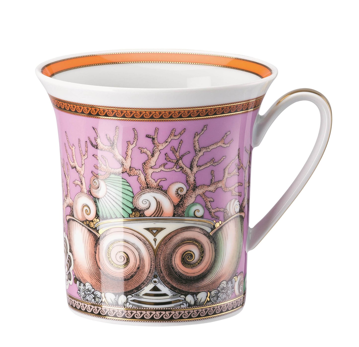 VERSACE ROSENTHAL LES ÉTOILES DE LA MER MUG WITH HANDLE