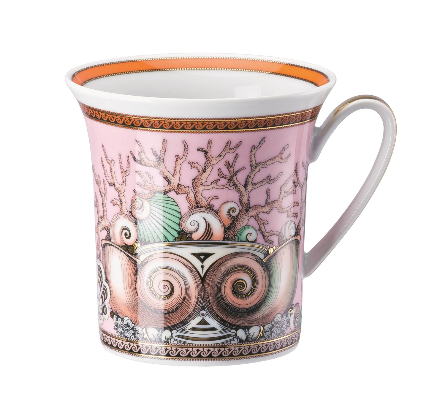 VERSACE ROSENTHAL LES ÉTOILES DE LA MER MUG WITH HANDLE