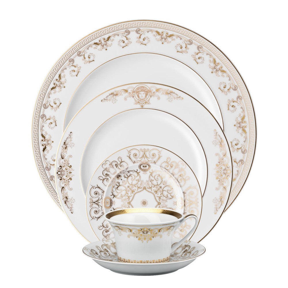 Versace Medusa Gala Dinnerware 5-Piece Place Setting