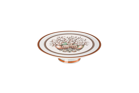 VERSACE ROSENTHAL LES ÉTOILES DE LA MER TART PLATTER ON FOOT