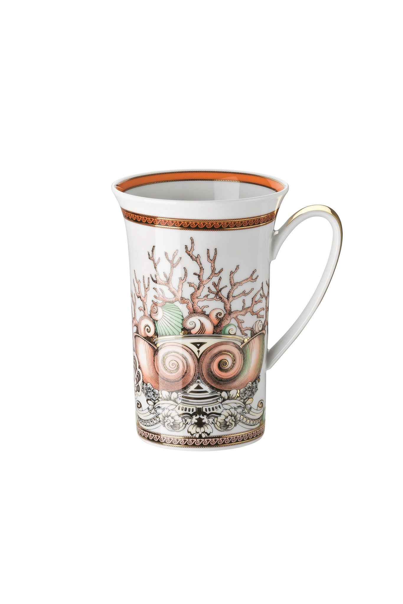 Versace Rosenthal Les Étoiles De La Mer Chocolate Mug