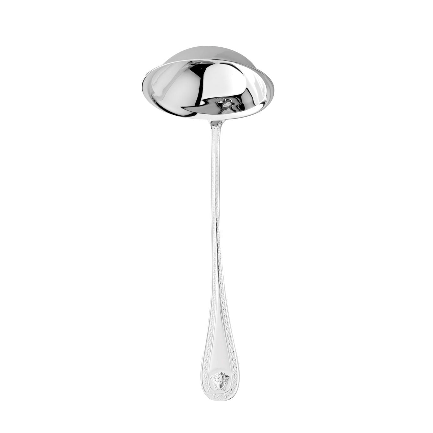 Medusa Silver Soup Ladle  by Versace Rosenthal