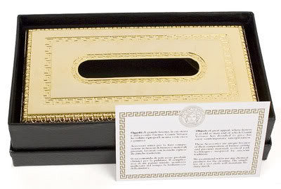 Napkin Tissue Dispenser Versace Medusa Classic Gold