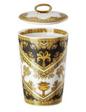 Rosenthal Versace Table Candle I Love Baroque With A Ring Handle Lid