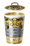 Rosenthal Versace Table Candle Prestige Gala With A Ring Handle Lid