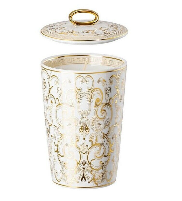 Versace Medusa Gala Scented Candle With A Ring Handle Lid