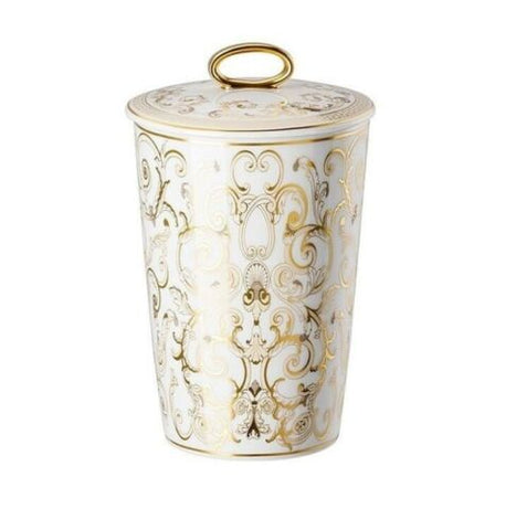 Rosenthal Versace Table Candle Medusa Gala With A Ring Handle Lid