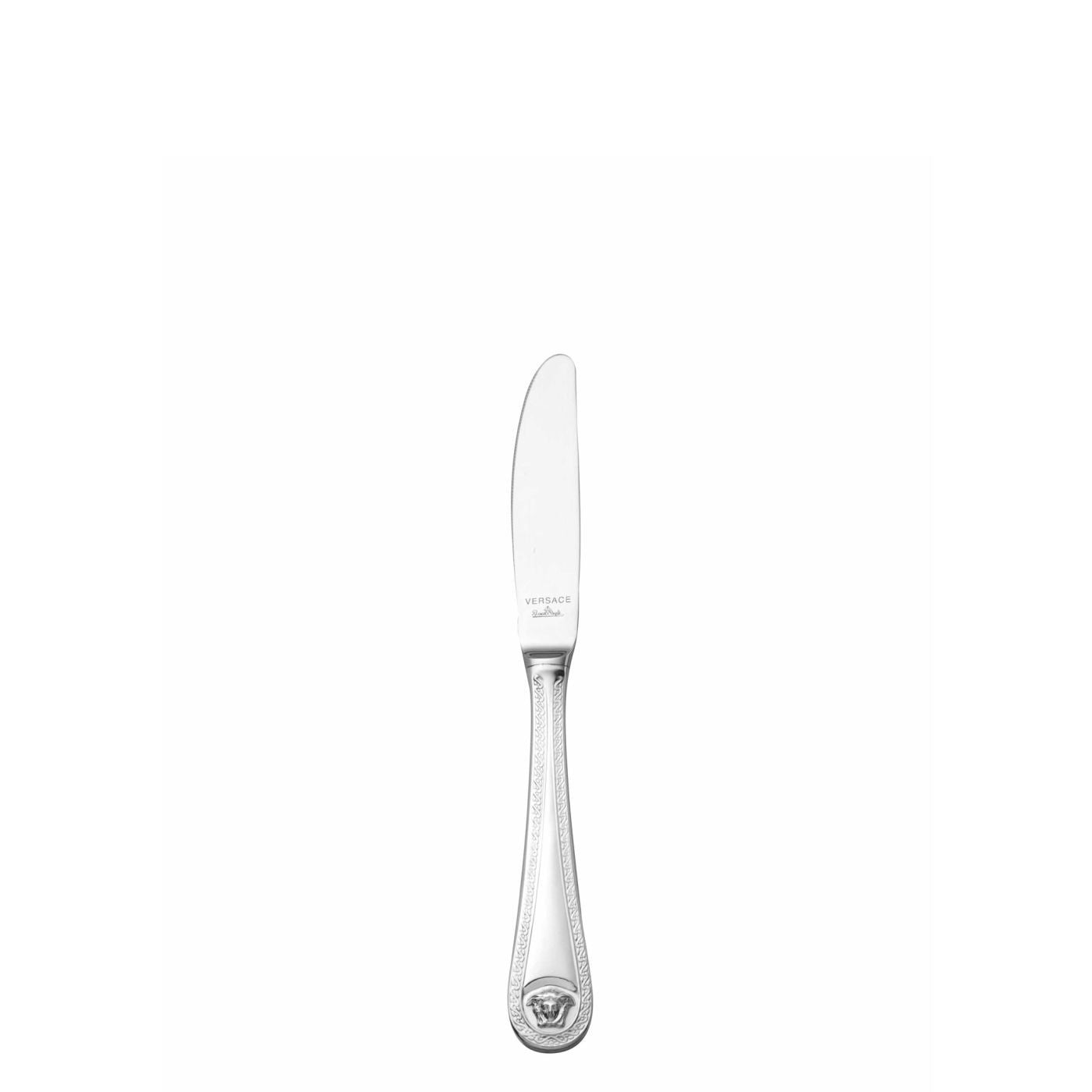 Medusa Silver Dessert Knife  by Versace Rosenthal