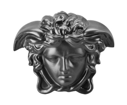 Versace Rosenthal Break the Bank Medusa Money Box - Black