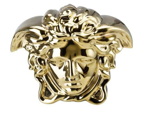 Versace Rosenthal Break the Bank Medusa Money Box - Gold