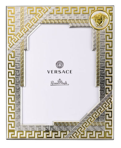 Versace Rosenthal Medusa Picture Frame Silver Gold - 18cm x 24cm