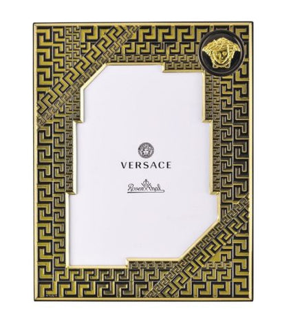 Versace Rosenthal Medusa Picture Frame Black Gold - 18cm x 24cm