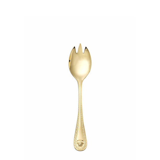 Medusa Gold Salad Fork  by Versace Rosenthal-Large