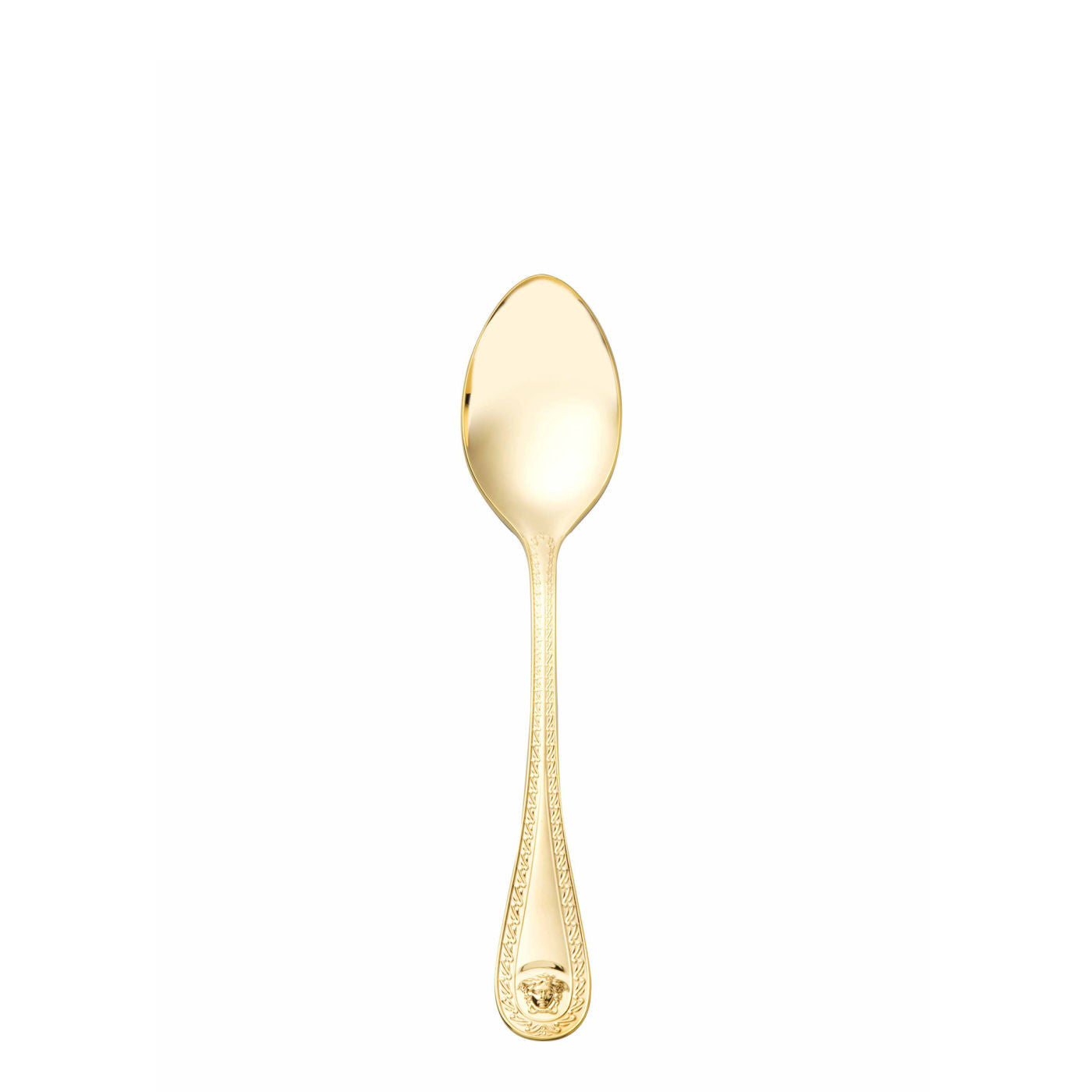 Medusa Gold Salad Spoon  by Versace Rosenthal - Large