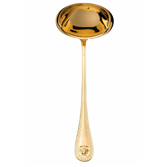 Medusa Gold Soup Ladle  by Versace Rosenthal