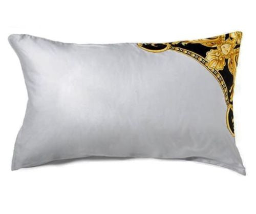 Versace La Coupe Des Dieux King Size Bed Duvet Cover Set 4 pieces - Grey