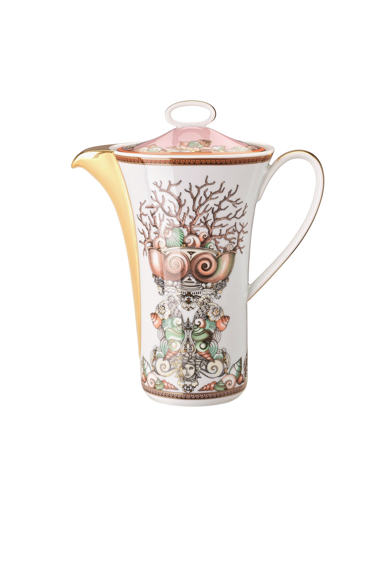 Versace Rosenthal Les Étoiles De La Mer Coffee Pot