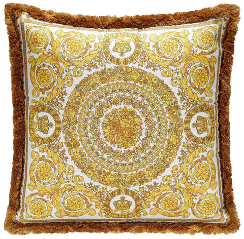 Versace Barocco Silk Square Pillow 45cm